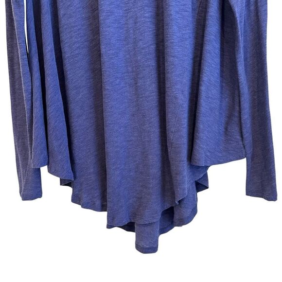 We The Free Aria Trapeze Long-Sleeve Purple Oversized Long Sleeve Top Size Small - Picture 7 of 10
